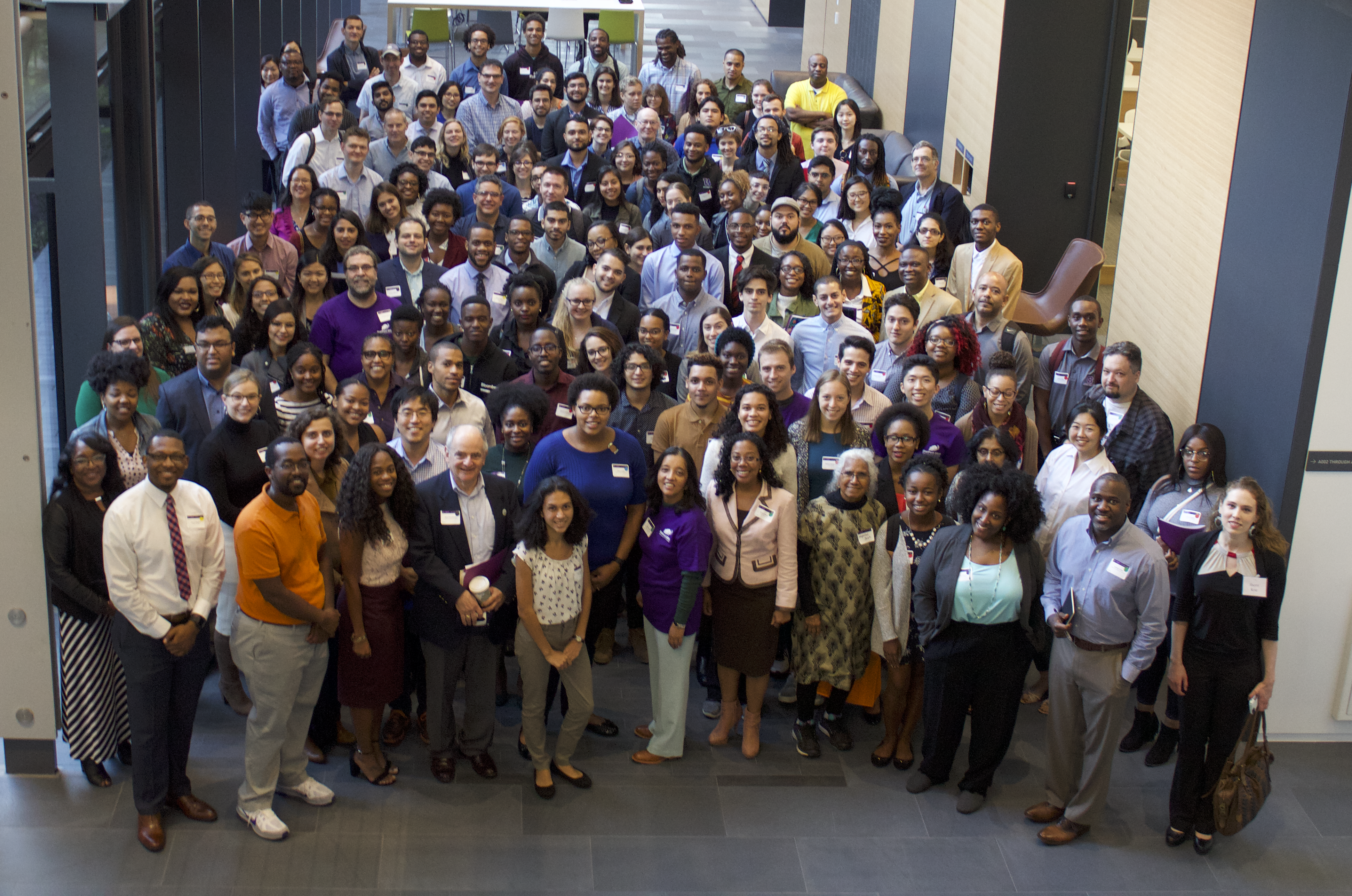 Picture of StatFest participants from 2018 (Amherst College)